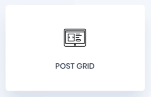 post grid widget