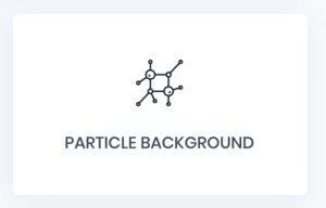 particle background widget